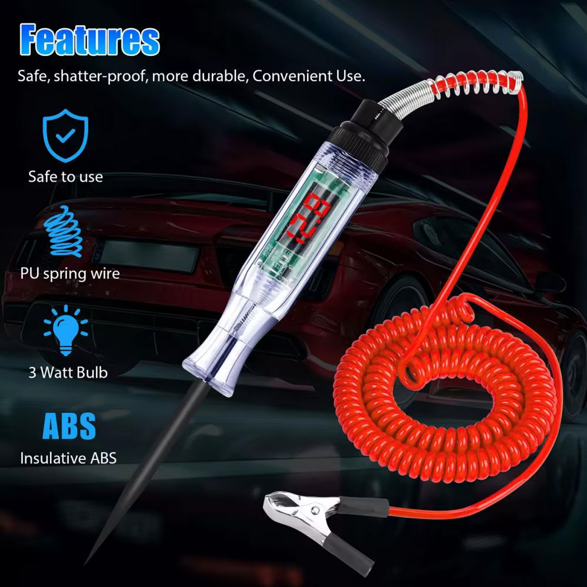 Testeur de Circuit automobile  - Circuit Test Pencil avis et prix