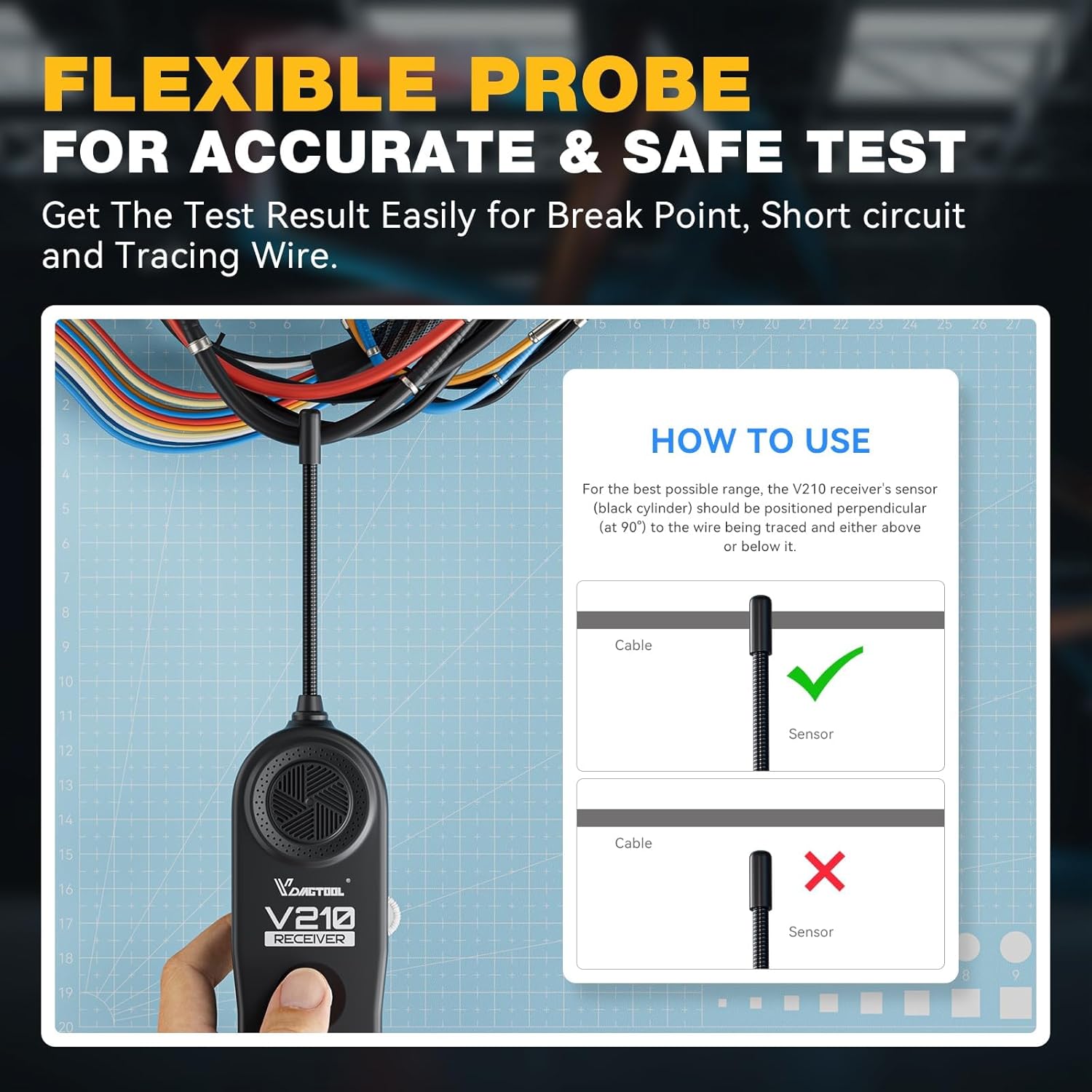 VDIAGTOOL V210 Testeur de circ - Circuit Test Pencil avis et prix
