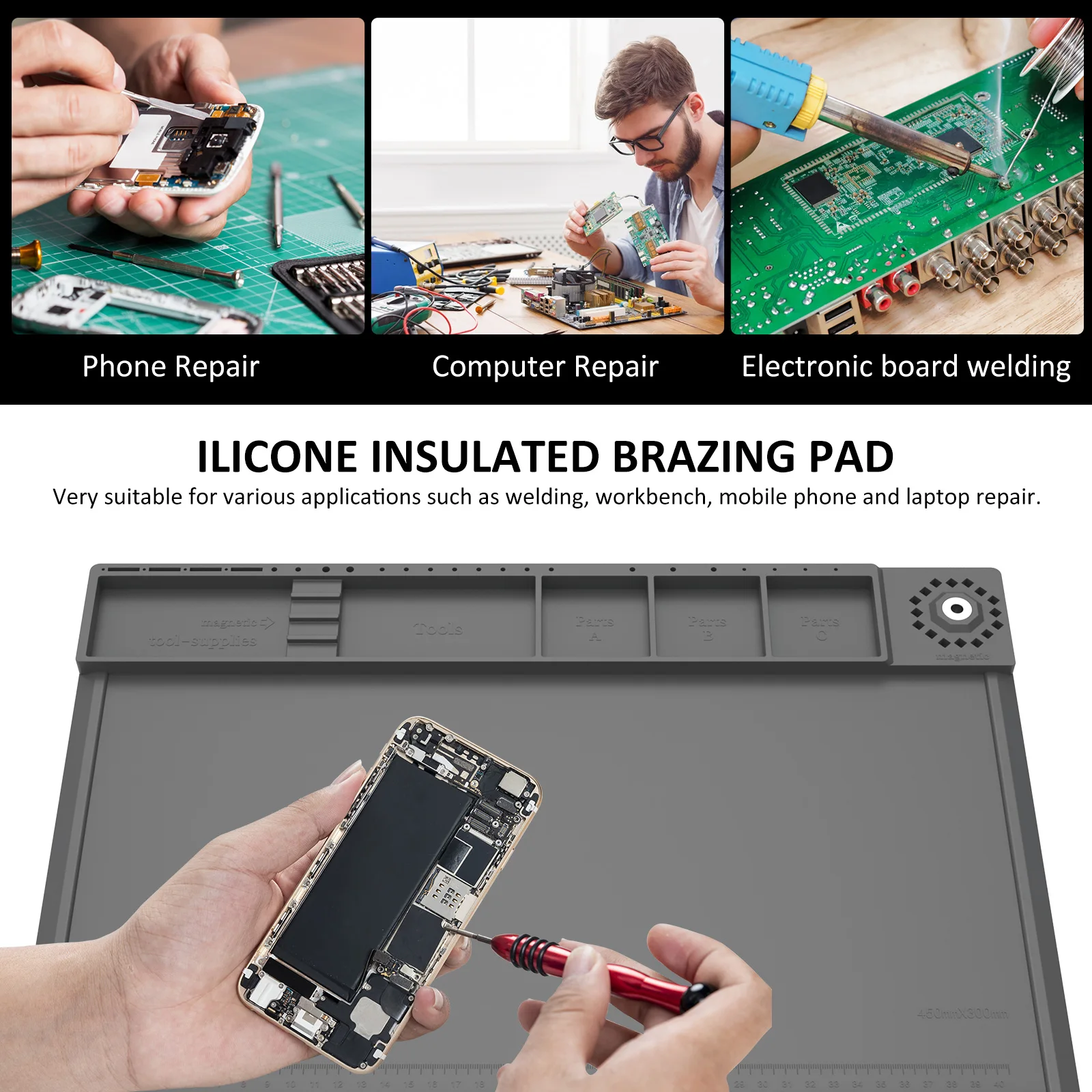 Tapis de Station de soudage, t - Electronics Repair Workstation avis et prix